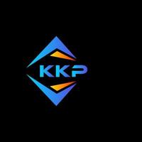 kkp abstract technologie logo ontwerp Aan zwart achtergrond. kkp creatief initialen brief logo concept. vector