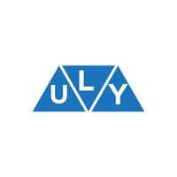 luy abstract eerste logo ontwerp Aan wit achtergrond. luy creatief initialen brief logo concept. vector