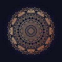 luxe mandala-ontwerp vector