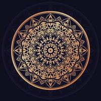 luxe mandala-ontwerp vector