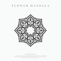 bloem mandala. vintage decoratieve elementen. oosters patroon, vectorillustratie. vector