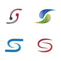letter s logo afbeeldingen vector