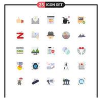 25 creatief pictogrammen modern tekens en symbolen van ecommerce wiel stoel dankzegging wiel gegevens opslagruimte bewerkbare vector ontwerp elementen