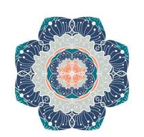 mandala regelsjabloon vector