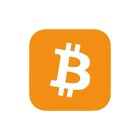 bitcoin logo vector, bitcoin icoon vrij vector