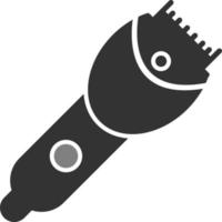 baard trimmen vector icoon