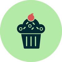 cupcake vector icoon