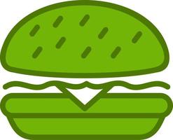 hamburger vector pictogram