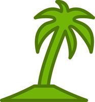 palm boom vector icoon