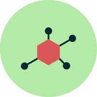 molecuul vector pictogram