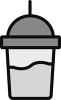 milkshake vector pictogram