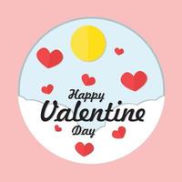 fijne valentijn dagen vector