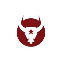 taurus logo sjabloon vector pictogram illustratie ontwerp