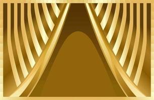 gouden elegante sluier luxe abstracte achtergrond vector