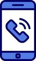 telefoongesprek vector pictogram