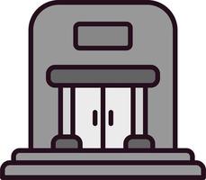 bank vector pictogram