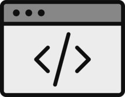 codering vector pictogram