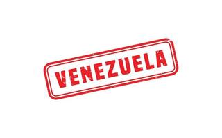 Venezuela postzegel rubber met grunge stijl Aan wit achtergrond vector