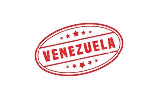 Venezuela postzegel rubber met grunge stijl Aan wit achtergrond vector