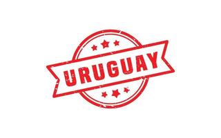 Uruguay postzegel rubber met grunge stijl Aan wit achtergrond vector