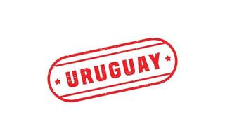 Uruguay postzegel rubber met grunge stijl Aan wit achtergrond vector