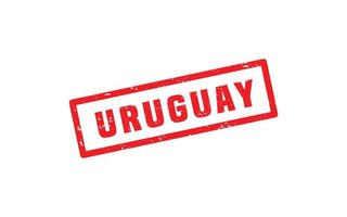 Uruguay postzegel rubber met grunge stijl Aan wit achtergrond vector