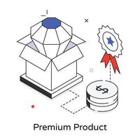 modieus premie Product vector