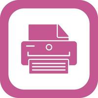 printer vector pictogram