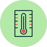 thermometer vector pictogram