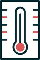 thermometer vector pictogram