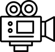 videocamera vector pictogram