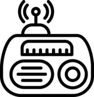 radio vector pictogram