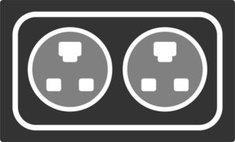 stopcontact vector pictogram