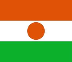 niger vlag eenvoudige illustratie voor onafhankelijkheidsdag of verkiezing vector