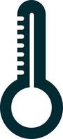 thermometer vector pictogram