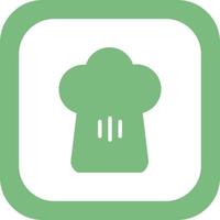 chef hoed vector icon