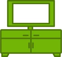 TV tafel vector icoon