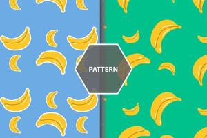 elegant naadloos achtergrond met bananen. naadloos vector patroon