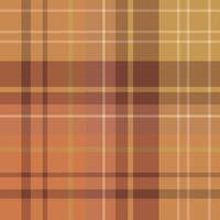 naadloos patroon in discreet bruin en beige kleuren voor plaid, kleding stof, textiel, kleren, tafelkleed en andere dingen. vector afbeelding.