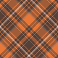 naadloos patroon in elegant bruin, beige en oranje kleuren voor plaid, kleding stof, textiel, kleren, tafelkleed en andere dingen. vector afbeelding. 2