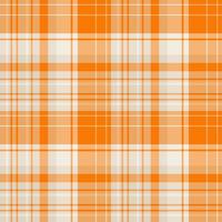 naadloos patroon in herfst licht en helder oranje kleuren voor plaid, kleding stof, textiel, kleren, tafelkleed en andere dingen. vector afbeelding.