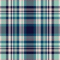 Schotse ruit plaid met nacht kleur patroon. vector