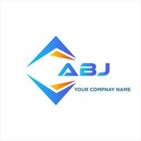 abj abstract technologie logo ontwerp Aan wit achtergrond. abj creatief initialen brief logo concept. vector