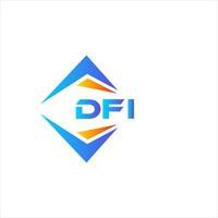 dfi abstract technologie logo ontwerp Aan wit achtergrond. dfi creatief initialen brief logo concept. vector