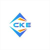 cke abstract technologie logo ontwerp Aan wit achtergrond. cke creatief initialen brief logo concept. vector