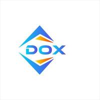 dox abstract technologie logo ontwerp Aan wit achtergrond. dox creatief initialen brief logo concept. vector