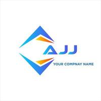 ajj abstract technologie logo ontwerp Aan wit achtergrond. ajj creatief initialen brief logo concept. vector