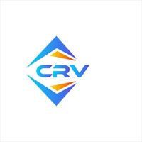 crv abstract technologie logo ontwerp Aan wit achtergrond. crv creatief initialen brief logo concept. vector