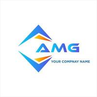 amg abstract technologie logo ontwerp Aan wit achtergrond. amg creatief initialen brief logo concept. vector