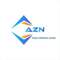 azn abstract technologie logo ontwerp Aan wit achtergrond. azn creatief initialen brief logo concept. vector